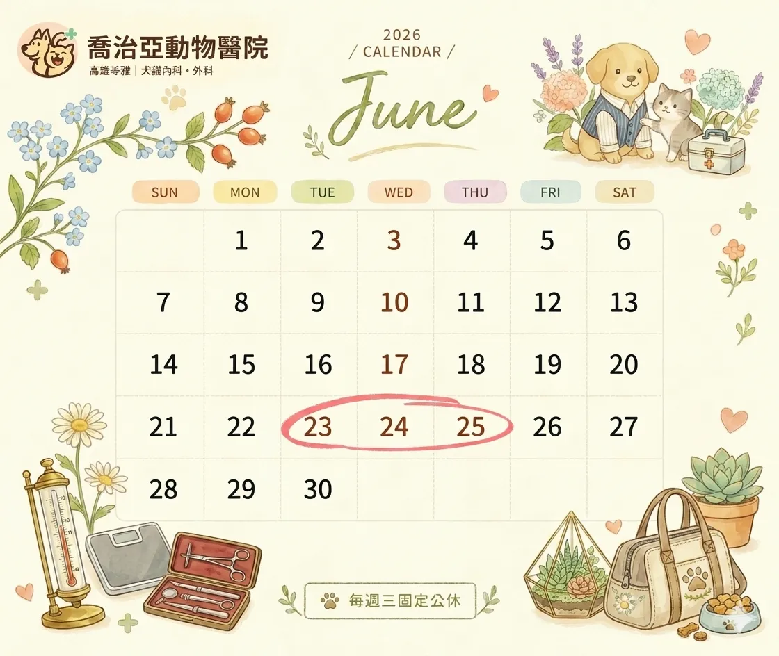 【六月門診與夏季守護公告】:原公告圖片